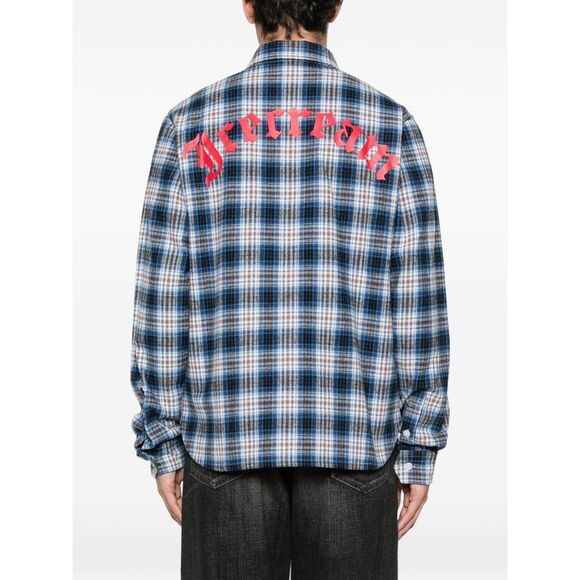 Icecream Men Checked Cotton Shirt